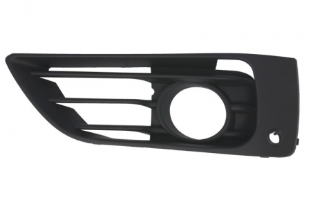 Elemente bara - Element bara fata stanga (cu orficii lampa ceata, cu orificii senzori parcare, plastic, negru) potrivit BMW 2 Active Tourer F45, F46, 2 Gran Tourer F46 2014-2018