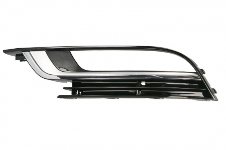 Element bara fata stanga (cu orficii lampa ceata, negru lucios, R-LINE) potrivit VW CC 11.11-12.16 [0]