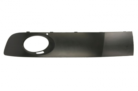 Elemente bara - Element bara fata stanga (cu orficii lampa ceata, negru-mat, MULTIVAN) potrivit VW TRANSPORTER T5 09.09-04.15