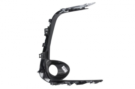 Element bara fata stanga (cu orficii lampa ceata, plastic, negru/crom) potrivit TOYOTA COROLLA SDN E21 03.19-05.22 [1]