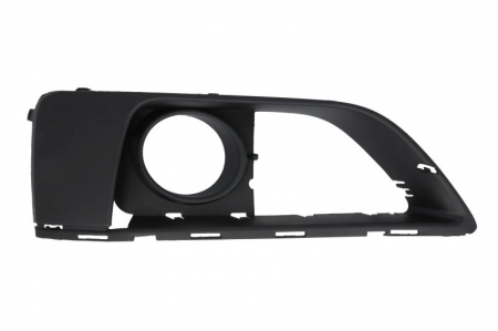 Element bara fata stanga (cu orficii lampa ceata, plastic, negru, LUXURY) potrivit BMW 2 Active Tourer F45, F46, 2 Gran Tourer F46 09.14-12.18 [0]