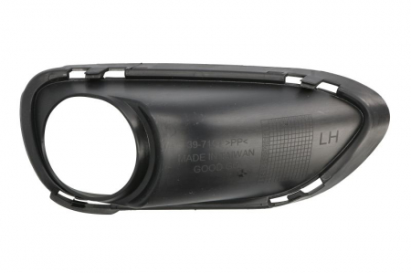 Element bara fata stanga (cu orificii lampa ceata, gri, TURBO) potrivit PORSCHE CAYENNE II 92A/958 06.10-10.14 [1]