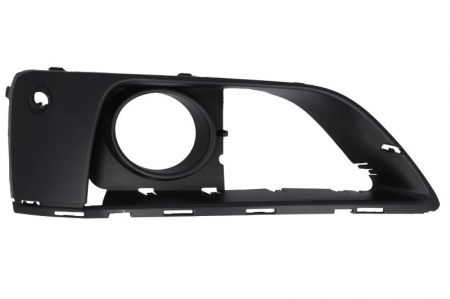Element bara fata stanga (cu orificii lampa, cu orificii senzor parcare, plastic, negru, LUXURY) potrivit BMW 2 Active Tourer F45, F46, 2 Gran Tourer F46 09.14-12.18 [0]