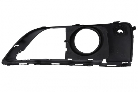 Element bara fata stanga (cu orificii lampa, cu orificii senzor parcare, plastic, negru, LUXURY) potrivit BMW 2 Active Tourer F45, F46, 2 Gran Tourer F46 09.14-12.18 [1]