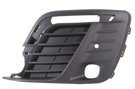 Element bara fata stanga (cu orificii lampa, cu orificii senzor parcare, plastic, negru) potrivit PEUGEOT TRAVELLER 04.16- [0]