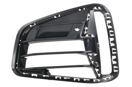 Element bara fata stanga (cu orificii senzori parcare, negru lucios, M Sport) potrivit BMW 4 G22, G23, G82 Coupe 05.20- [0]