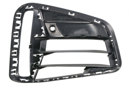 Element bara fata stanga (cu orificii senzori parcare, negru lucios, M Sport) potrivit BMW 4 G22, G23, G82 Coupe 05.20- [1]