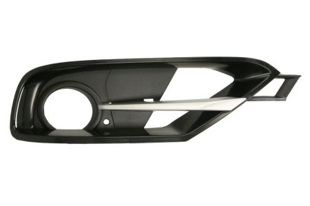 Element bara fata stanga (cu orificiu sipci, negru-mat/argintiu, SPORT) potrivit BMW 3 F30, F31, F80 10.11-05.15 Elemente bara - Element bara fata stanga (cu orificiu sipci, negru-mat/argintiu, SPORT) potrivit BMW 3 F30, F31, F80 10.11-05.15
