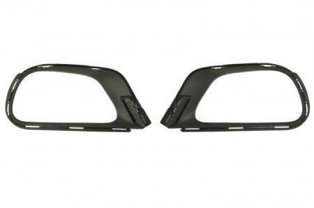 Element bara fata stanga/dreapta (2 buc., plastic, negru) potrivit CITROEN C3 III 09.20-