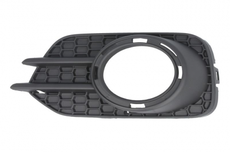 Catadioptru - Element bara Fata Stanga (Inferior, cu gaura pentru ornarea cromului, cu gauri pentru Lampa ceata) potrivit VW TIGUAN 09.07-07.18 05.11-07.16