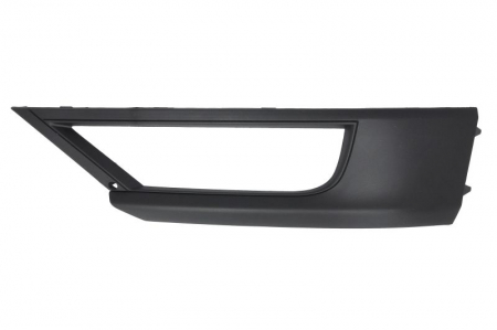 Element bara stanga (cu găuri pentru lampa de ceata, cu orificii senzor parcare, plastic, negru) potrivit VW T-ROC 11.17-12.20 [0]