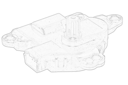 Admisie - Element de reglare a suflantei de aer (sufla controlul) potrivit Hyundai Accent IV, Accent V, Coupe II, Creta, Elantra III, Elantra IV, Elantra V, Elantra VI, Grand Santa Fe dupa 2000 - 1.0-2.4 GPL