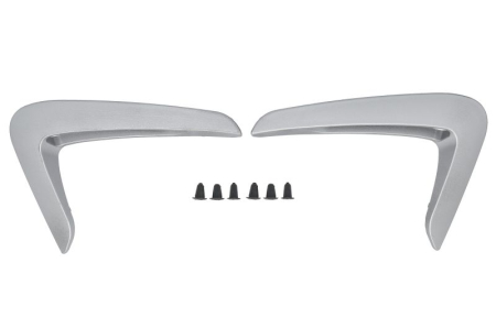 Ornamente - Element decorativ aripa fata Dreapta/Stanga (argintiu, admisie; set, LUXURY) potrivit BMW 4 F32, F33, F82, F83 2013-2017