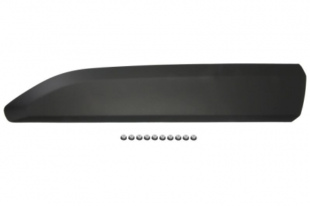 Elemente bara - Element decorativ fata stanga negru potrivit CITROEN BERLINGO III; OPEL COMBO E; PEUGEOT PARTNER III; TOYOTA PROACE CITY 03.18-