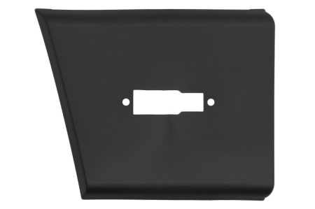 Ornamente - Element decorativ panou lateral Dreapta (negru, cu gaura de lumina libera; model lung) potrivit CITROEN JUMPER III; FIAT DUCATO; PEUGEOT BOXER 2014-2023