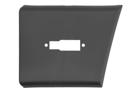 Ornamente - Element decorativ panou lateral Stanga (negru, cu gaura de lumina libera; model lung) potrivit CITROEN JUMPER III; FIAT DUCATO; PEUGEOT BOXER 2014-2023