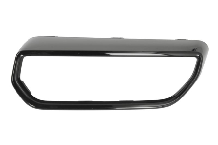 Ornamente - Element decorativ sistem evacuare Spate Stanga (cadru, negru lucios) potrivit AUDI Q5 FYT 2020-2024