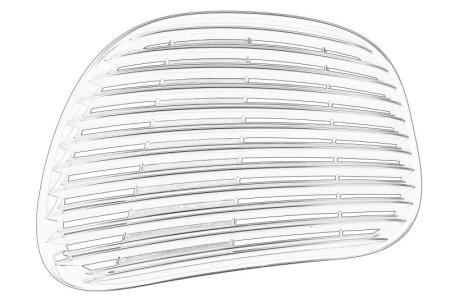 Grile - Element grila Dreapta potrivit JOHN DEERE 5070M 2WD, 5070M 4WD, 5080M 2WD, 5080M 4WD, 5080R, 5080RN, 5090M 2WD, 5090M 4WD, 5090R, 5090RN, 5100M 2WD, 5100M 4WD, 5100R, 5100RN