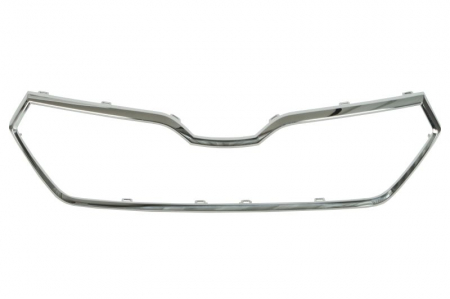 Element grila fata plastic, crom potrivit SKODA FABIA III 08.14-12.22