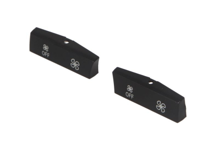 Ornamente - Element reglaj sistem climatizare (2-zone; cu un comutator) potrivit BMW 5 F10, F11, 5 GRAN TURISMO F07, 6 F12, F13 2008-2017