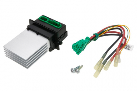 Elemente sistem climatizare - Element reglare suflanta aer (rezistenta suflanta, cu fire) potrivit CITROEN C2, C2 ENTERPRISE, C3 I, C3 PLURIEL, C5 I; NISSAN MICRA C+C III, MICRA III, NOTE 1.1-3.0 dupa 1995
