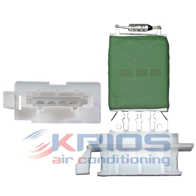 Elemente sistem climatizare - Element reglare suflanta aer (rezistor) potrivit MERCEDES CLK (A209); AUDI A3, Q3; SEAT ALHAMBRA, ALTEA, ALTEA XL, LEON, TOLEDO III; SKODA OCTAVIA II, SUPERB II 1.0-5.5 2003-2022