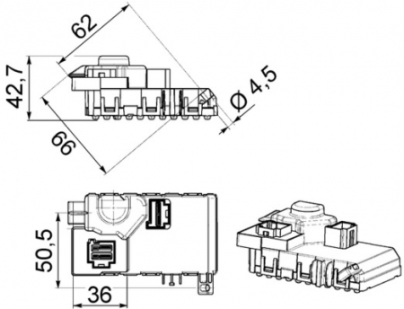 Element reglare suflanta aer (sufla controlul) potrivit MERCEDES S (C216), S (W221, V221) 3.0D-6.2 2005-2013 [1]