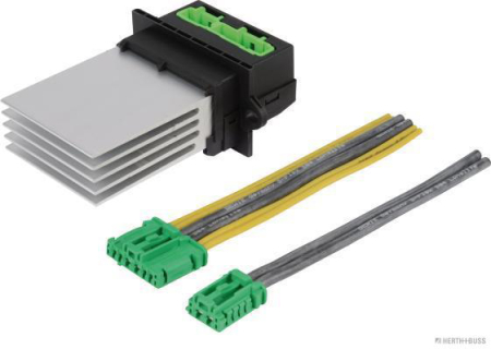 Elemente sistem climatizare - Element reglare suflanta (controlor) potrivit CITROEN C2, C3 I, C3 PLURIEL, C5 I; NISSAN MICRA III, NOTE; PEUGEOT 1007, 207, 406, 607; RENAULT CLIO III 1.0-3.0 dupa 1995