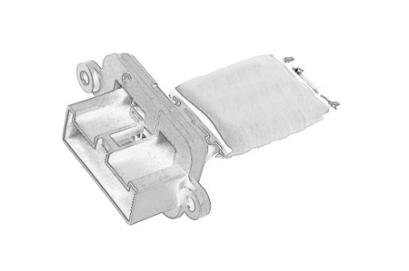 Elemente sistem climatizare - Element reglare suflanta (rezistor) potrivit AUDI 80 B4; FIAT DUCATO, IDEA, PUNTO, STILO; LANCIA MUSA, Y, YPSILON; VW GOLF II 1.1-2.8D dupa 1983