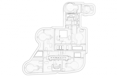 Element stop spate Stanga (cu becuri; modul) potrivit MERCEDES C (C204), C T-MODEL (S204), C (W204) 01.07- [1]