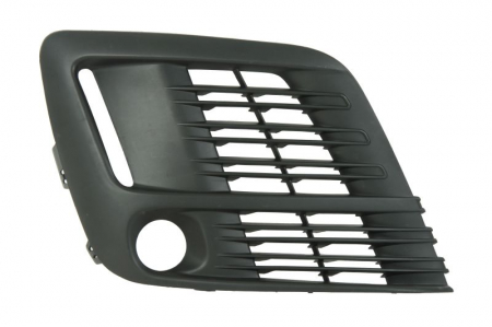 Elemente bara - Elemente bara fata dreapta (cu orificii lampa ceata, cu găuri pentru lumini de zi, plastic, negru) potrivit CITROEN SPACETOURER 04.16-