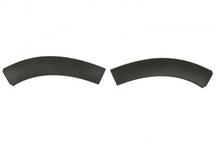 Ornamente - Elemente bara fata stanga/dreapta (negru, set) potrivit CITROEN C3 III dupa 2020
