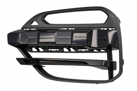 Elemente bara - Elemente bara fata Stanga (Interior, cu gauri pentru Proiector ceata, negru) potrivit BMW IX3 (G08), X3 (G01, F97) 08.17- 10.17-