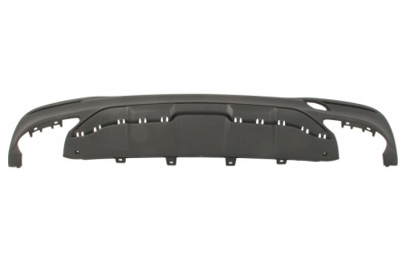 Elemente bara spate (AMG STYLING, negru, cu un decupaj pentru teava de evacuare: doi) potrivit MERCEDES GLE W166 03.15-12.19 Elemente bara - Elemente bara spate (AMG STYLING, negru, cu un decupaj pentru teava de evacuare: doi) potrivit MERCEDES GLE W166 03.15-12.19
