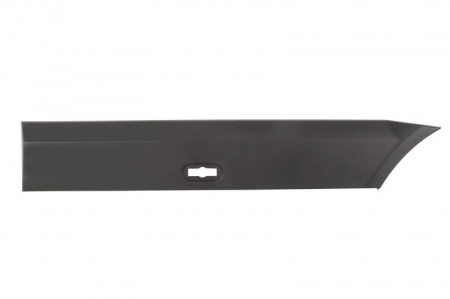 Ornamente - Elemente decorative/protectie aripa spate stanga (fata, negru, model lung; cu orificiu pentru lumina de degajare) potrivit MERCEDES SPRINTER 906 2006-2018