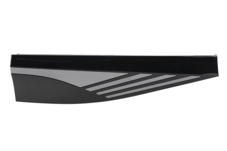 Ornamente - Elemente decorative/protectie, usa fata Dreapta (negru, cu sipci cromate) potrivit MG 4 dupa 2022