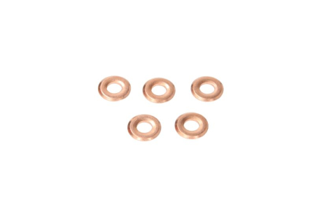 Garnituri - Etansare suport injector DENSO pret pt 5 buc potrivit ALFA ROMEO MITO; CITROEN BERLINGO, BERLINGO MULTISPACE 1.6D-2.2D dupa 2003 (diametru interior 7, 3mm, diametru exterior 16mm, grosime 2mm)