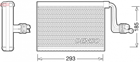 Evaporizator - Evaporator aer conditionat potrivit BMW 1 (E81), 1 (E82), 1 (E87), 1 (E88), 3 (E90), 3 (E91), 3 (E92), 3 (E93), X1 (E84), X3 (F25) 1.6-4.4 2004-2017