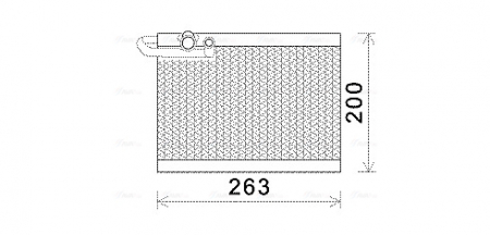 Evaporator aer conditionat potrivit CITROEN C4, C4 GRAND PICASSO I, C4 I; PEUGEOT 307, 307/KOMBI 1.4-2.0D 2000-2012 [2]