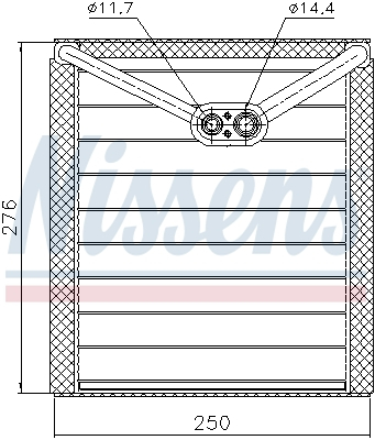 Evaporator aer conditionat potrivit MITSUBISHI ASX, OUTLANDER III 1.8-3.0 02.10- [2]