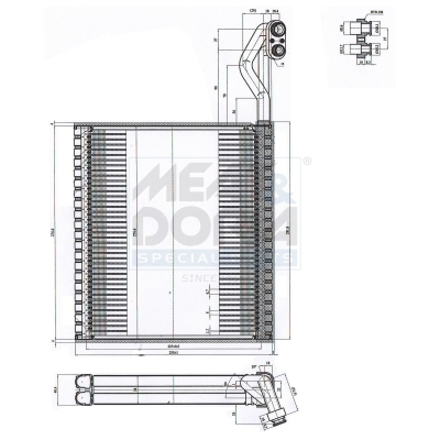 Evaporator sistem climatizare potrivit HONDA CIVIC IX 1.6 2011-2016 [1]