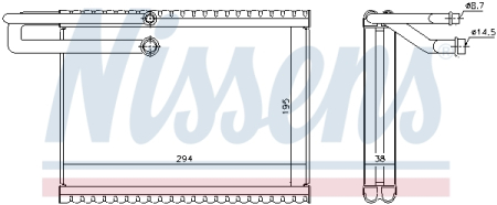 Evaporator sistem climatizare potrivit VOLVO FH, FH16 12.8D/16.1D dupa 2005 [1]