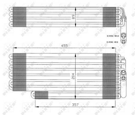 Evaporizator aer conditionat Mercedes Clasa S  (C140), S (W140), SEDAN (W124) 2.8-6.0 intre 1991-1999