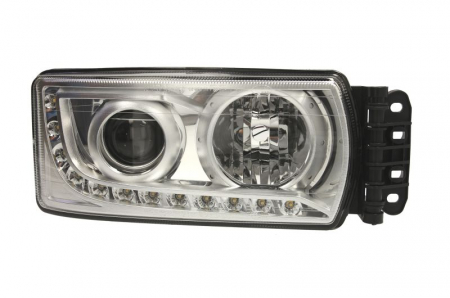 Iluminat auto - Far dreapta (12LED*1WATT/H7, electric, fara motor, fara unitate control lumini LED) potrivit IVECO EUROCARGO IV, EUROCARGO V, STRALIS I 01.13-