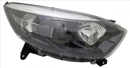 Piese Auto - Far dreapta 2*H1, electric, cu motoras, interior negru RENAULT CAPTUR intre 2013-2017