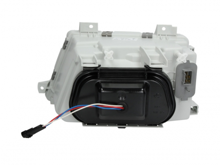 Far Dreapta (2*H1/W5W, electric, cu motor, halogen, functii aditionale: lumina faza lungaLampi de pozitie, faza scurta, culoare interior: argintiu) potrivit MERCEDES VARIO 09.96- [1]