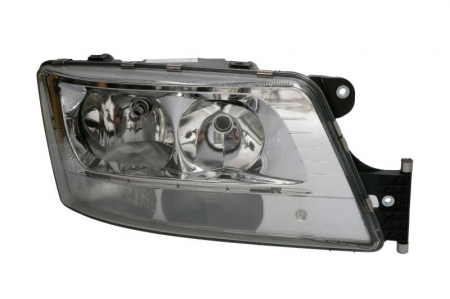 Iluminat auto - Far dreapta (2*H7/2*LED/PY21W, manual, cu lumina de zi, culoare insert: crom platinat) EURO 6 potrivit MAN TGS I, TGX I 09.16-09.21