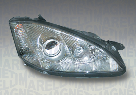 Iluminat auto - Far dreapta (2*H7/D1S, reglaj electric, cu motoras,cu iluminare in viraje) MERCEDES Clasa S 2005-2009