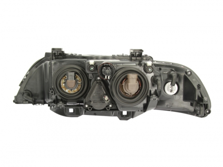 Far dreapta 2*H7, electric, cu motoras, fundal negru, semnalizator portocaliu BMW Seria 5 E39 intre 1995-2003 [1]