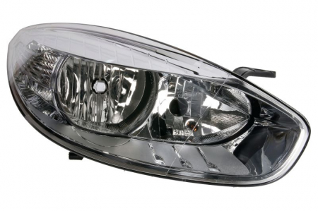 Piese Auto - Far dreapta 2*H7, electric, cu motoras,interior crom RENAULT FLUENCE intre 2010-2012